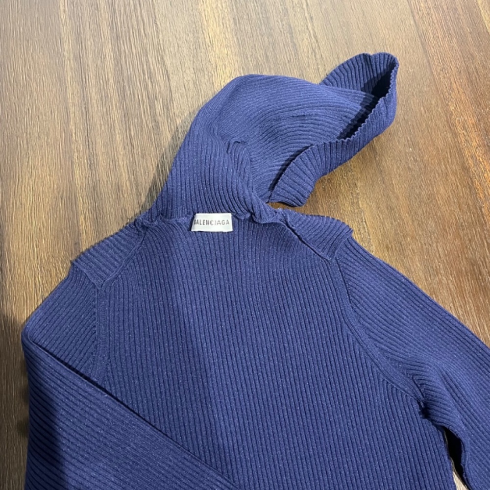 Balenciaga navy turtleneck sweater size S or XS